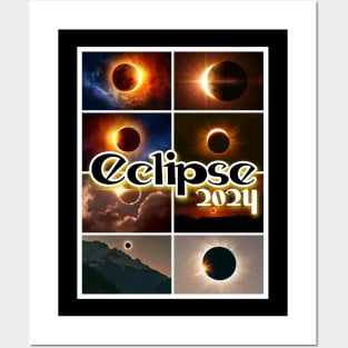 Eclipse 2024 Posters and Art